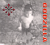 Capa do CD do Godzila - Aqui  Assim!...