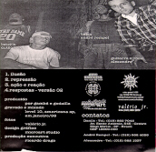 Verso do CD do Godzilla - Aqui  Assim!...