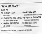 Verso do CD do Xepa da Feira